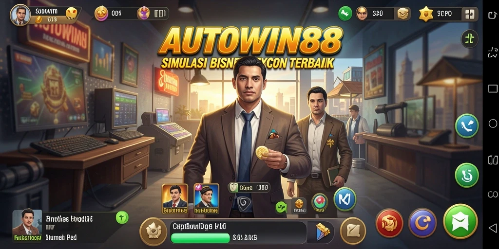 Tangkapan layar utama AUTOWIN88 menunjukkan pengalaman gameplay Tycoon yang dinamis.
