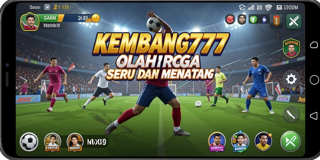 Tampilan gameplay seru dalam KEMBANG777 yang memikat.