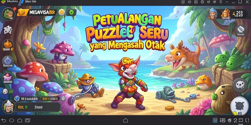 Tampilan gameplay MEGAVISA88 yang menantang dan seru.