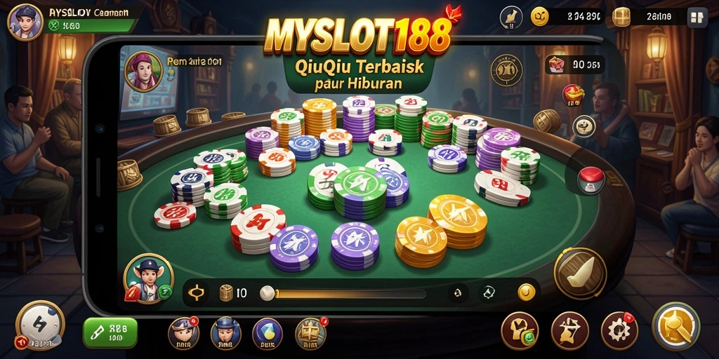 Tampilan menarik gameplay QiuQiu MYSLOT188