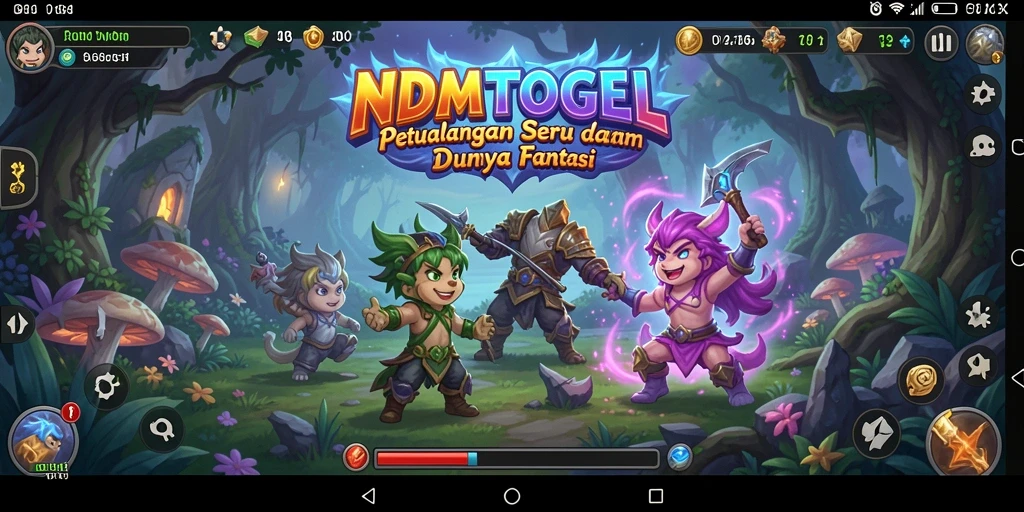 Tampilan menarik dari gameplay NDMTOGEL yang penuh petualangan.