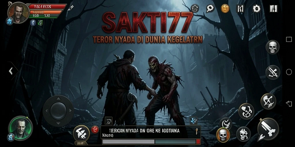 Tangkapan layar gameplay menegangkan di SAKTI77.