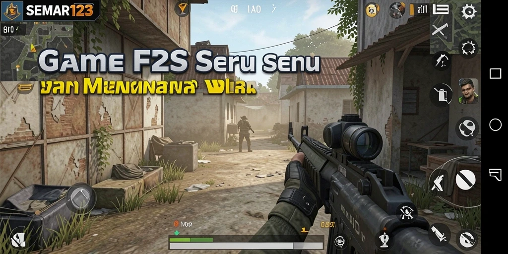 Tampilan gameplay mendebarkan dari <strong>SEMAR123</strong> dalam aksi tembak-menembak.