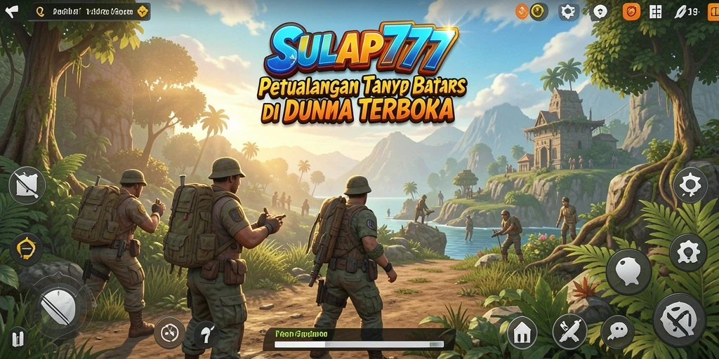Tampilan menarik saat menjelajahi dunia terbuka SULAP777.