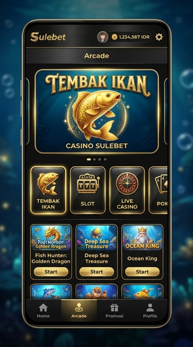 Tampilan antarmuka aplikasi sulebet yang sederhana dan mudah digunakan.